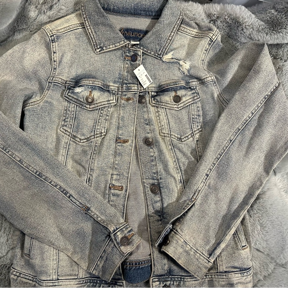 Maurices Light Blue Jean Jacket